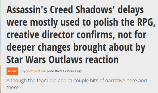 《AC影》延期过程新增内容曝光！男女主情感戏份