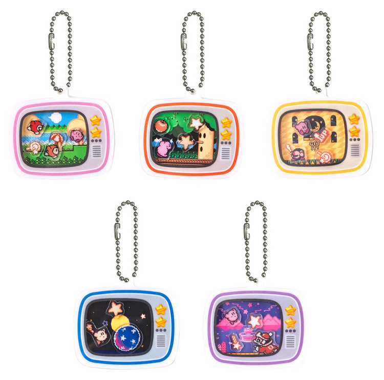 万代GASHAPON《星之卡比》亚克力摇摇乐扭蛋下周发售