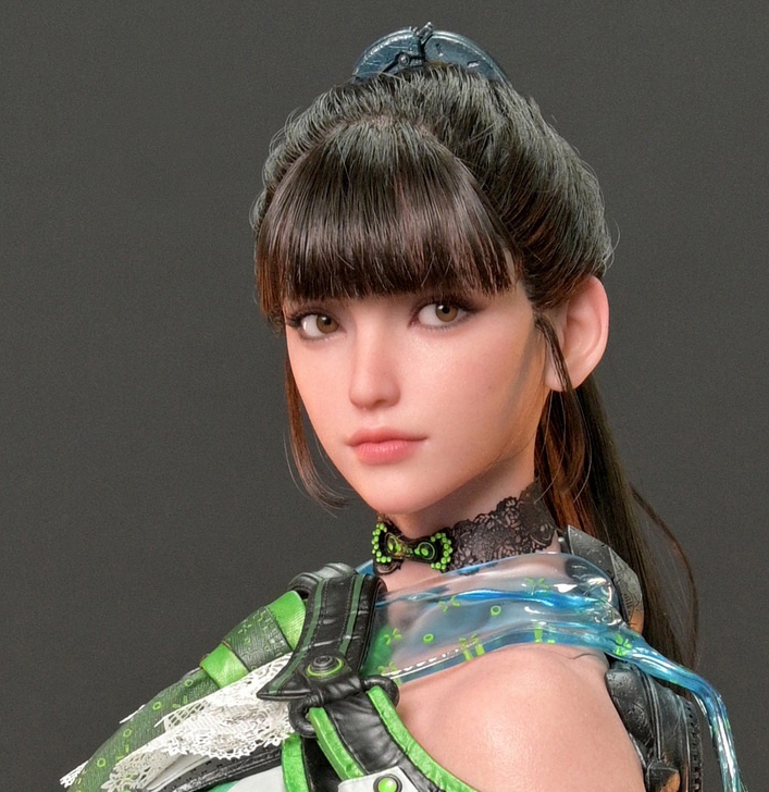 真实肌肤触感 植入式毛发技术！《剑星》超写实手办惊艳亮相