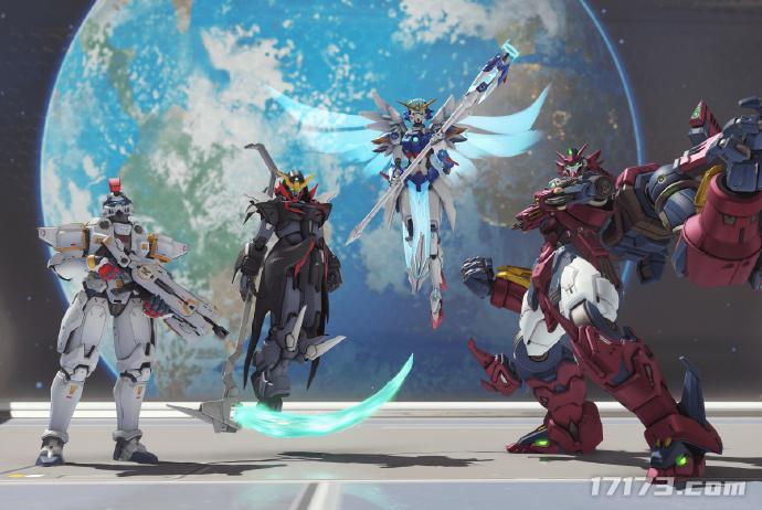 《守望先锋》联动《高达W》！四款联动皮肤正式公开