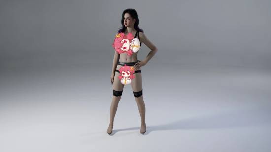 《云族裔》透明内衣MOD来了！全都看光了！