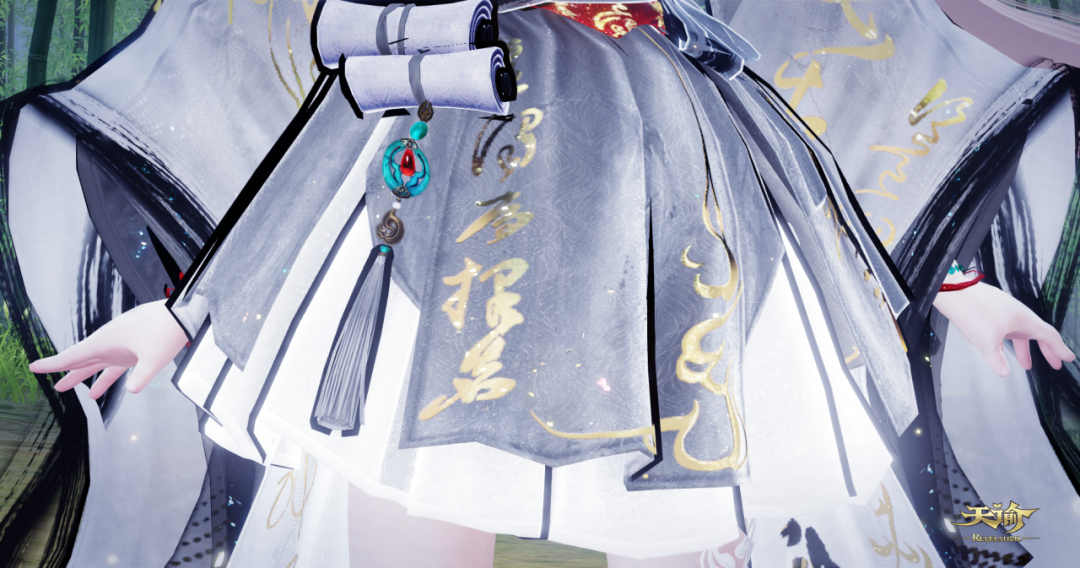 《天谕》【新外观爆料】什么？这次的翅膀居然是扇子做的？