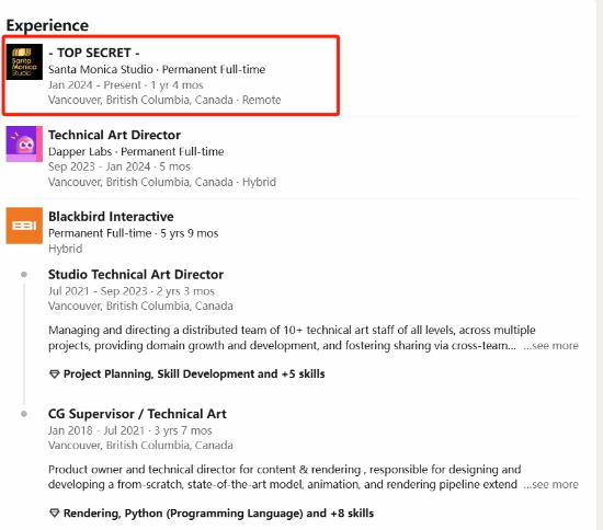 《热血无赖》总监加入索尼圣莫妮卡 项目为最高机密
