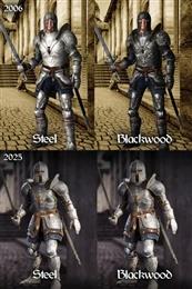 上古卷轴4RE反向升级！盔甲颜色没弄对遭吐槽！