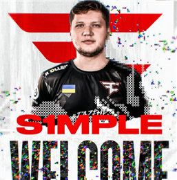 传奇回归！s1mple租借加盟FAZE出战今年Major