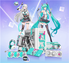 华硕发布五款中国专享版RTX 50：初音未来 三白二黑