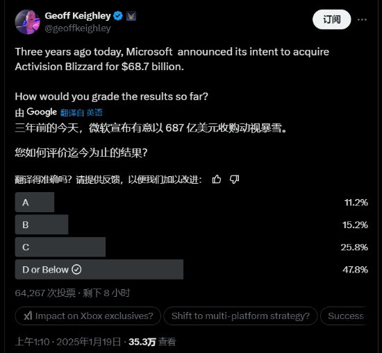 出大事了！暴雪竟然联合微软围剿自家的前CEO？
